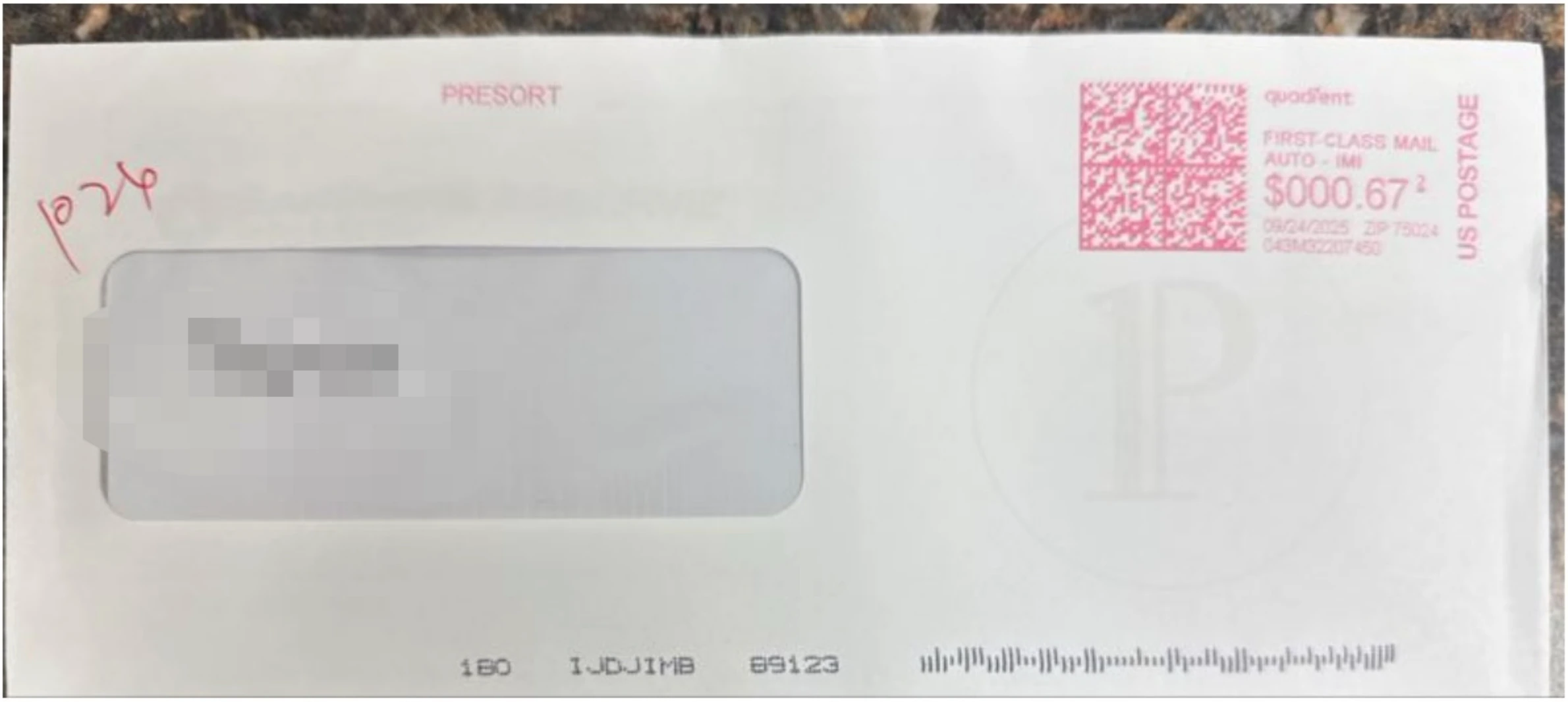 Amex PP信封
