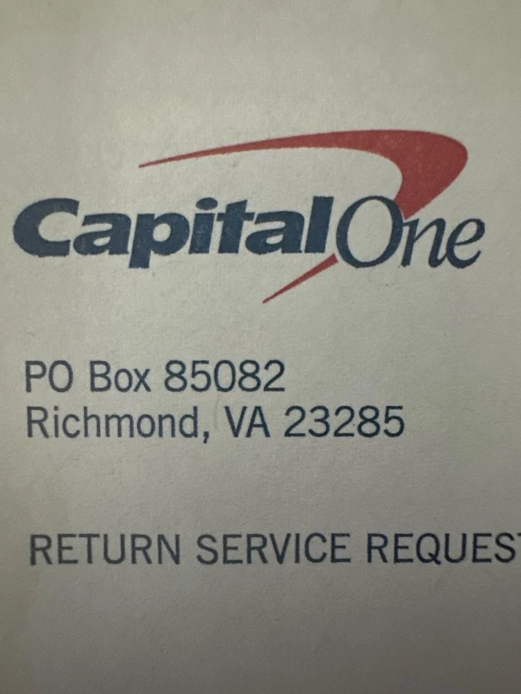 Capital one支票