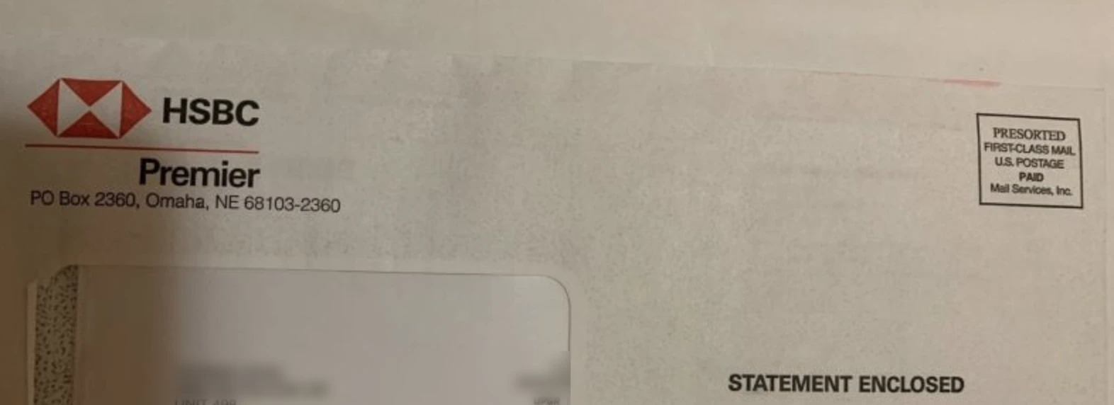 HSBC US信用卡账单